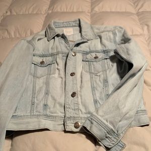 Light blue American eagle denim jacket
